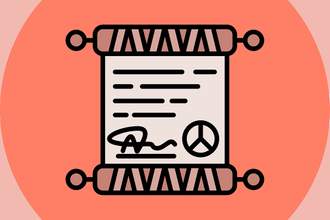 peace treaty icon