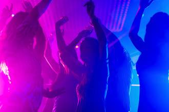 people dancing in club