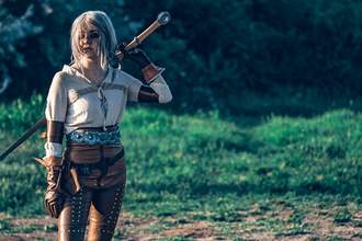 person dressed in cosplay outfit