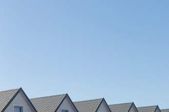 row of identical houses