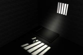 solitary prison cell