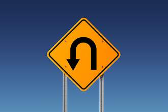 u-turn-directional-sign