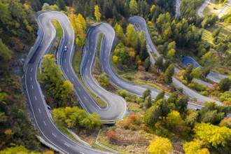 winding mountain road