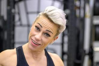 woman with an amused quizzical expression