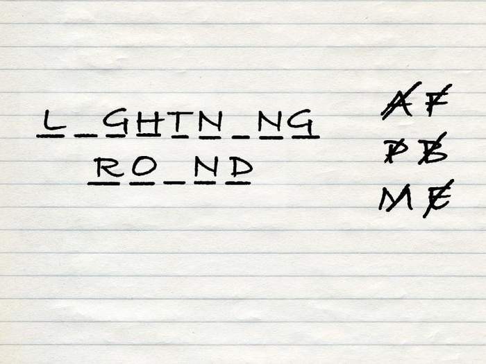 hangman letters and game 
