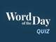 thumbnail graphic with text word of the day quiz