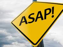 asap street sign