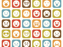 rows of various emoji