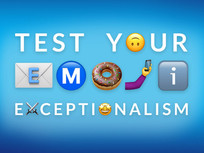 test your emoji exceptionalism written with a lot of emoji