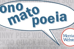 onomatopoeia video