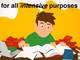 person studying illustration