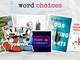 word choices promotional image