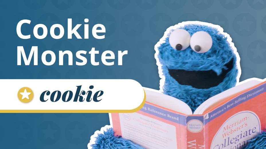 cookie monster word icons cookie