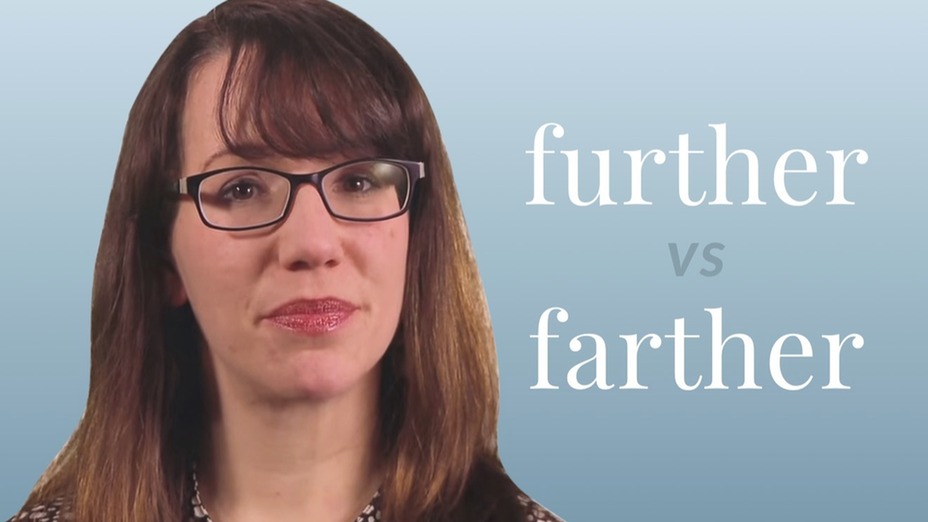 further vs farther video