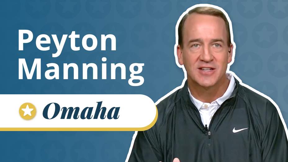 peyton manning word icons omaha