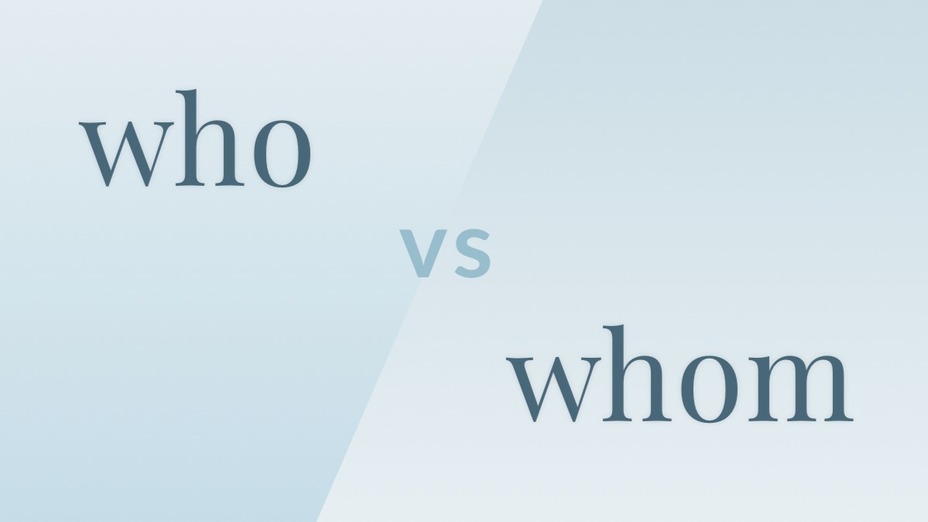video who vs whom