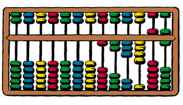 Illustration of abacus