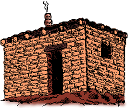 Illustration of adobe