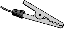 Illustration of alligator clip