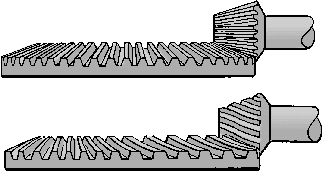 Illustration of bevel gear