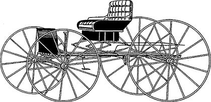 Illustration of buckboard