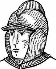 Illustration of burgonet