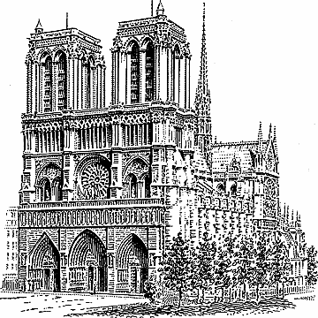 Illustration of cathedral