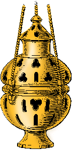 Illustration of censer