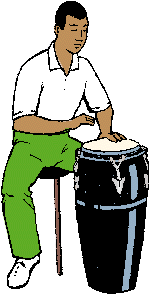 Illustration of conga