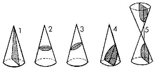 Illustration of conic section