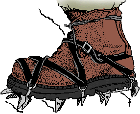 Illustration of crampon