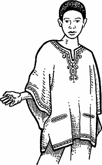 Illustration of dashiki