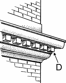 Illustration of dentil