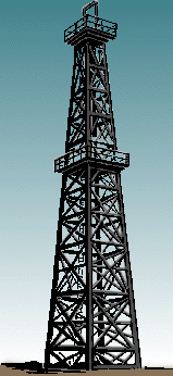Illustration of derrick