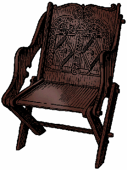 Illustration of faldstool