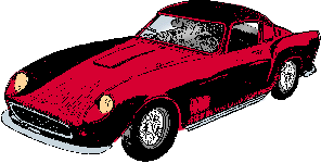Illustration of grand touring car