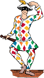 Illustration of harlequin
