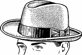 Illustration of homburg
