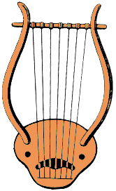 Illustration of lyre