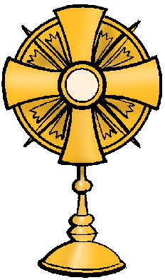 Illustration of monstrance