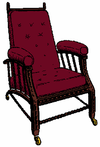 Illustration of morris chair
