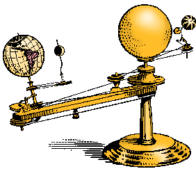 Illustration of orrery