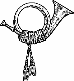 Illustration of post horn