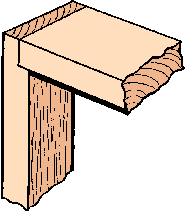 Illustration of rabbet joint