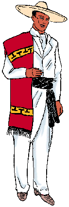 Illustration of serape