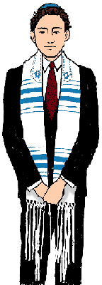 Illustration of tallit