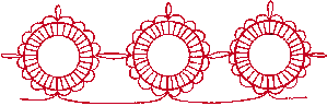 Illustration of tatting