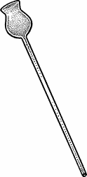 Illustration of thistle tube