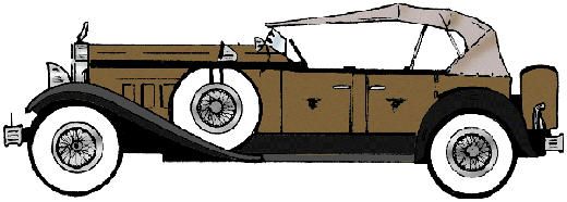 Illustration of touring car