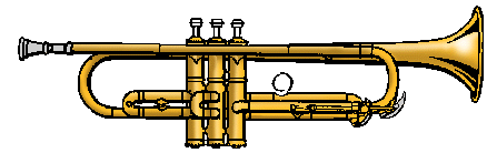 Illustration of trumpet